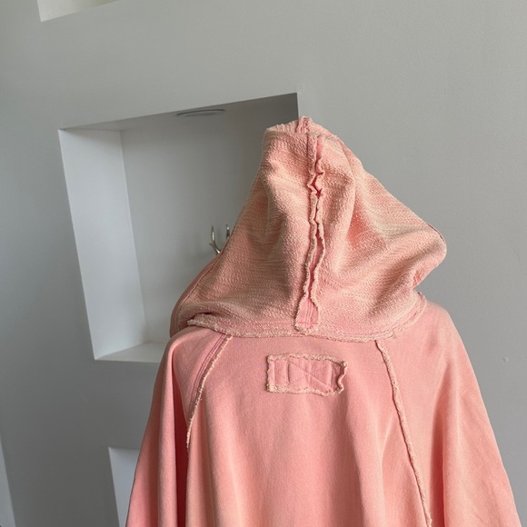 We The Free Coral Hooded Poncho - Picture 6 of 10